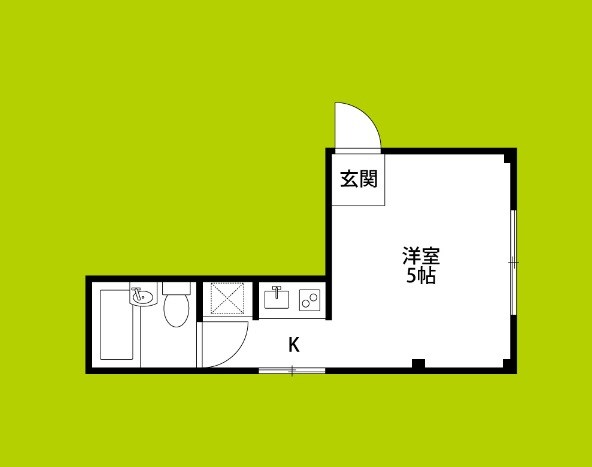 メゾン阿波座 間取り