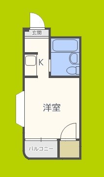 Collection城北Ⅰ 間取り