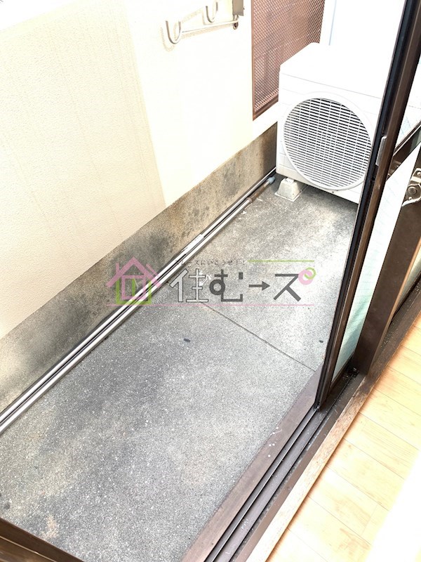 コーポ南津守 ベランダ