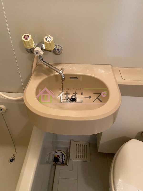 シャンクレール谷町 洗面所