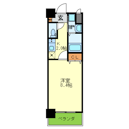 プレジオ中之島 間取り