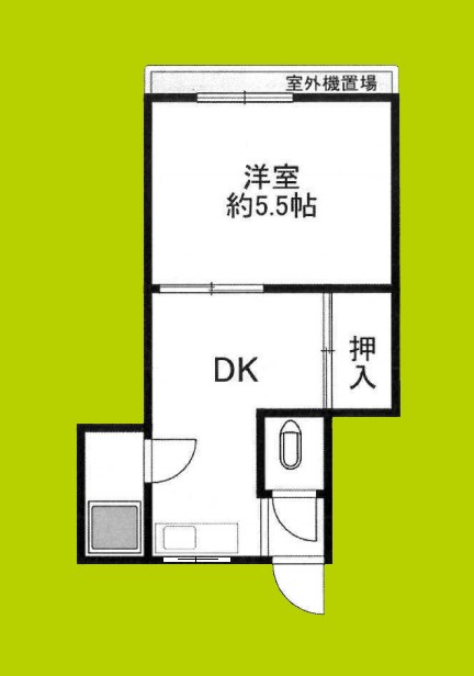 白雪マンション 間取り
