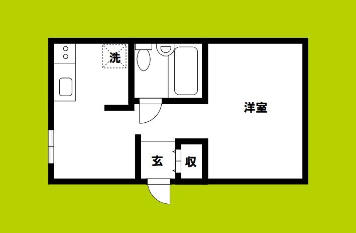 千本中アパートメント 間取り