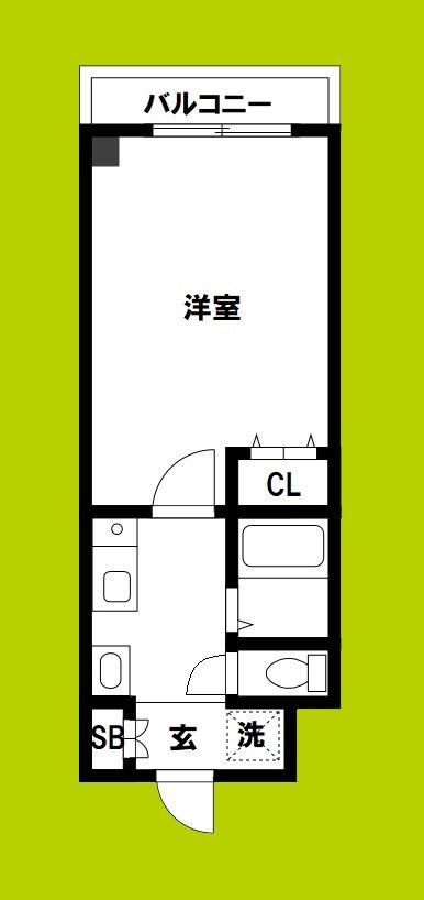 M'プラザ堀江南 間取り