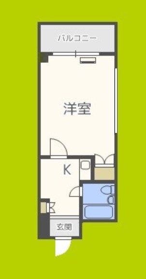シャンクレール谷町 間取り