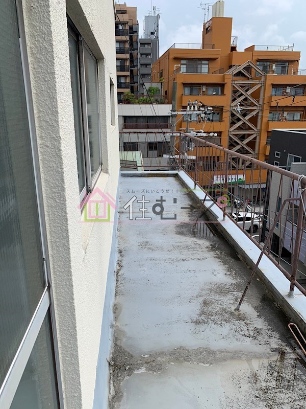 白雪マンション ベランダ