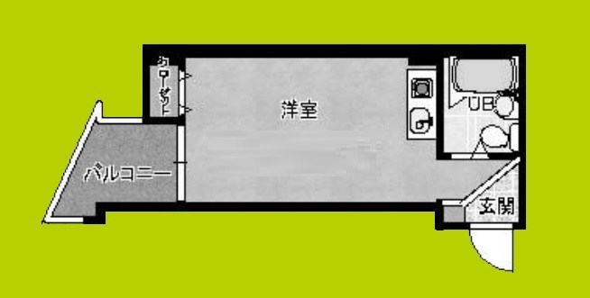 カサクメール玉出 間取り