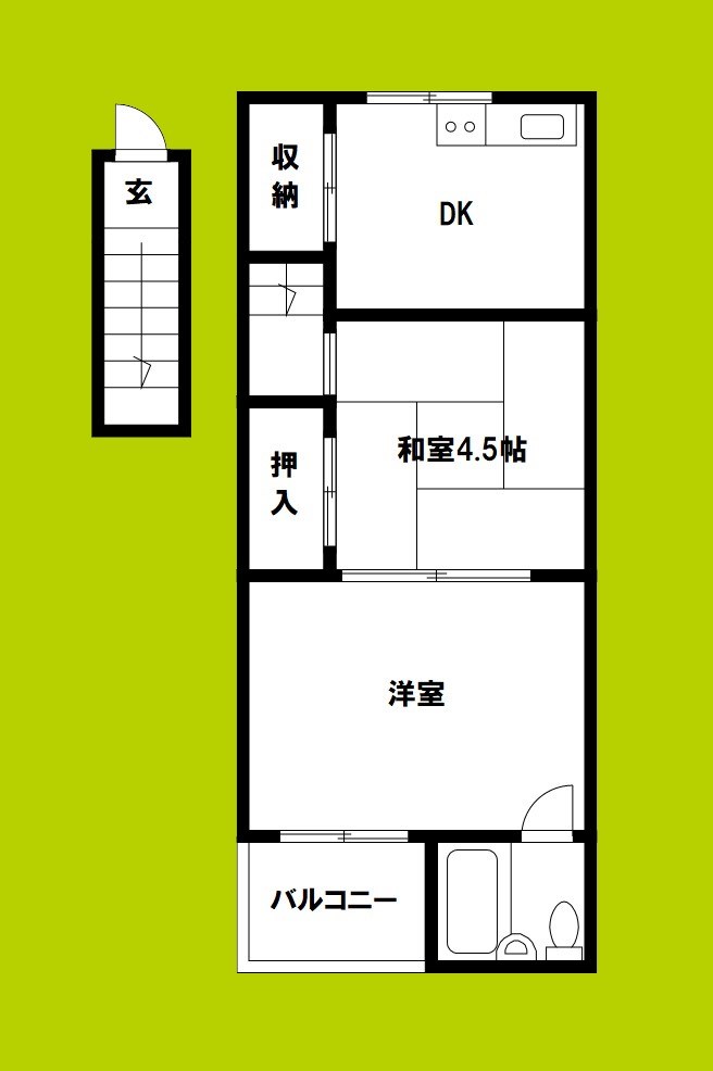 第3Aハイツ 間取り
