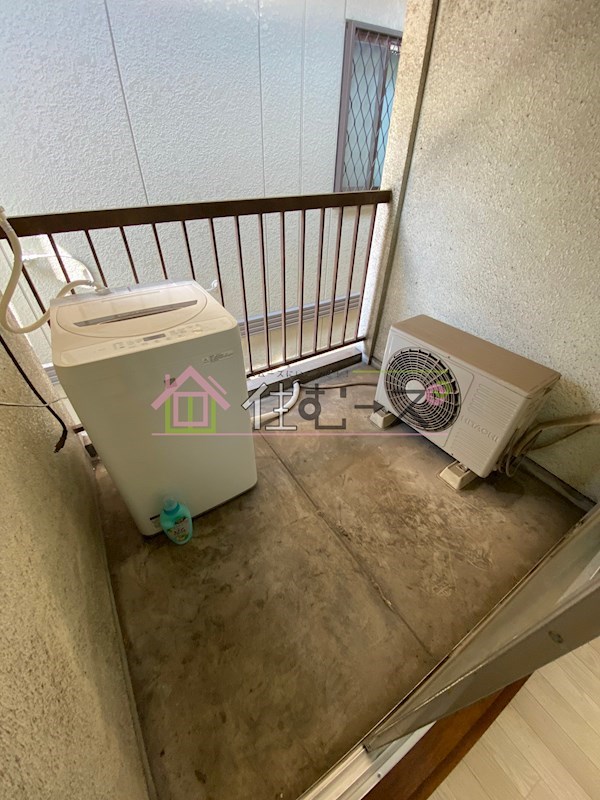 第3Aハイツ ベランダ