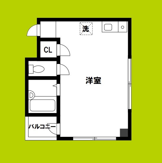 アゲイン日本橋 間取り