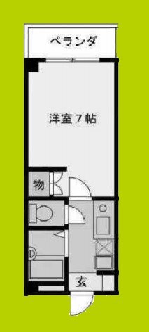 Green Villa森小路 間取り