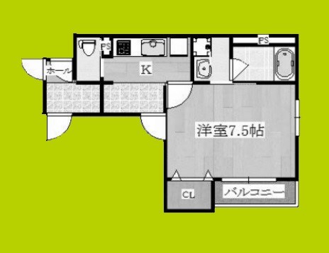 ＫＴＩレジデンス姫島  間取り