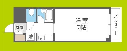 パラディ梅南 間取り
