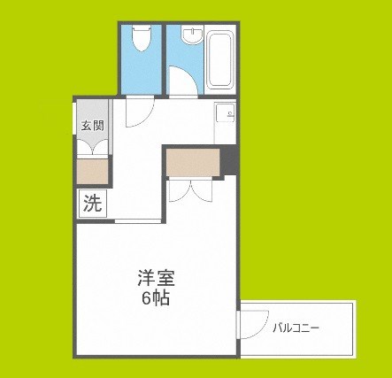 パラディ梅南 間取り