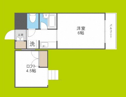 パラディ梅南 間取り