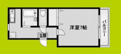 サニーパレス都島 間取り