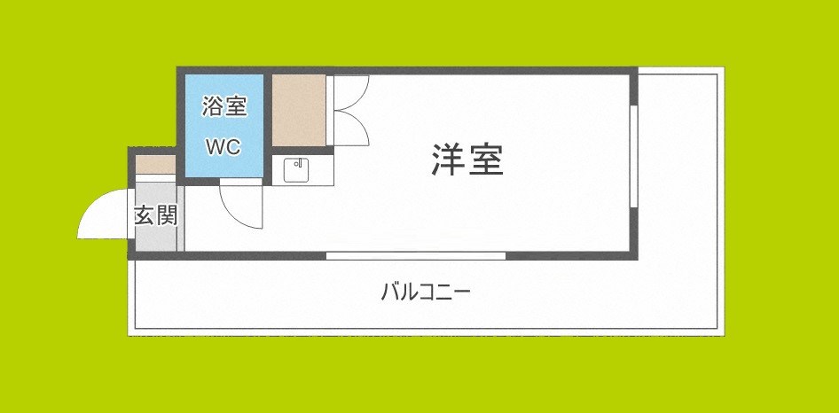 サンポートハイム大今里 間取り