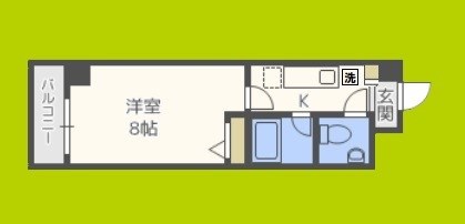 HF阿波座レジデンス 間取り