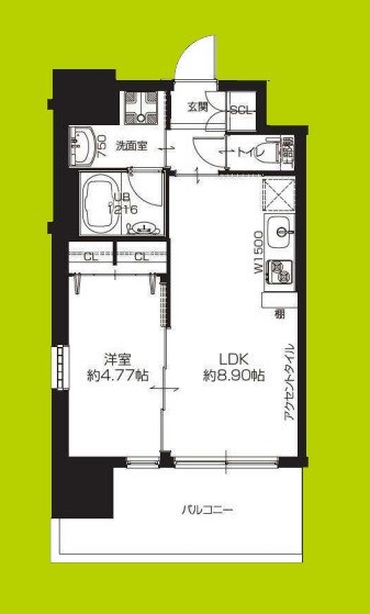プレジオ布施ASIAN 間取り