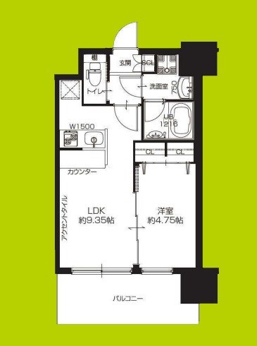 プレジオ布施ASIAN 間取り