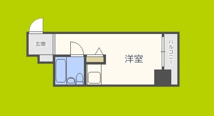 朝日プラザ天王寺東ピエ・タ・テール　間取り