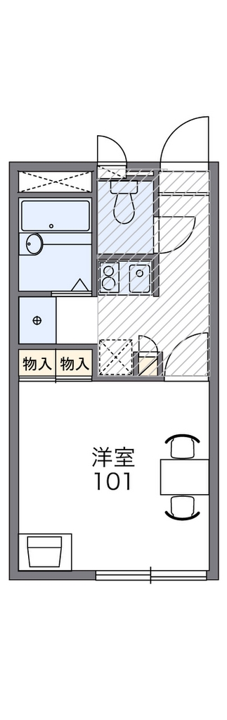 レオパレスシヨン 間取り