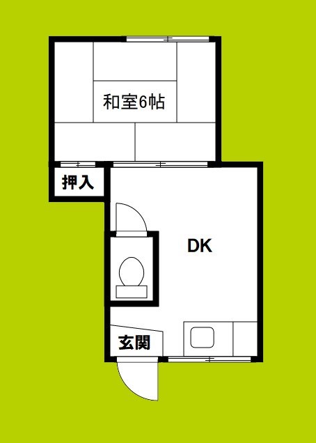 machi　terrace美章園 間取り