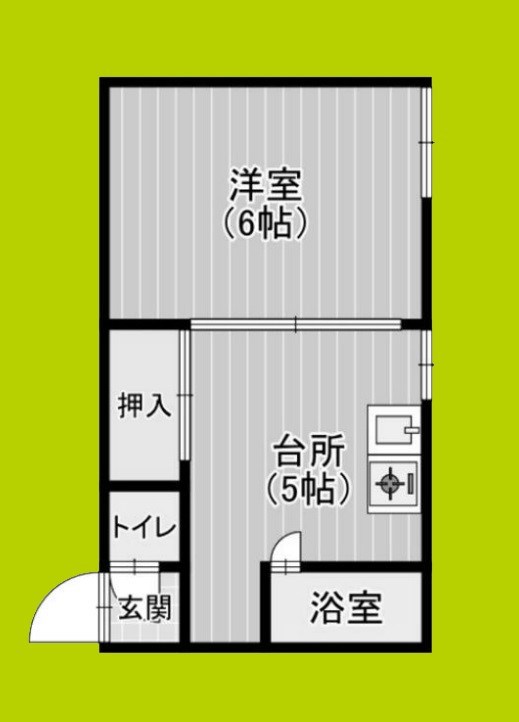 machi　terrace美章園 間取り