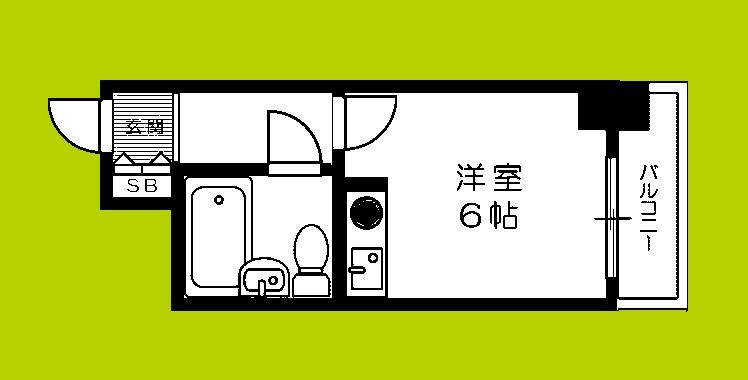朝日プラザ天王寺東ピエ・タ・テール　間取り