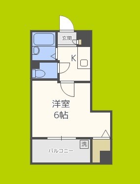 おおきに京橋駅前ビル 間取り