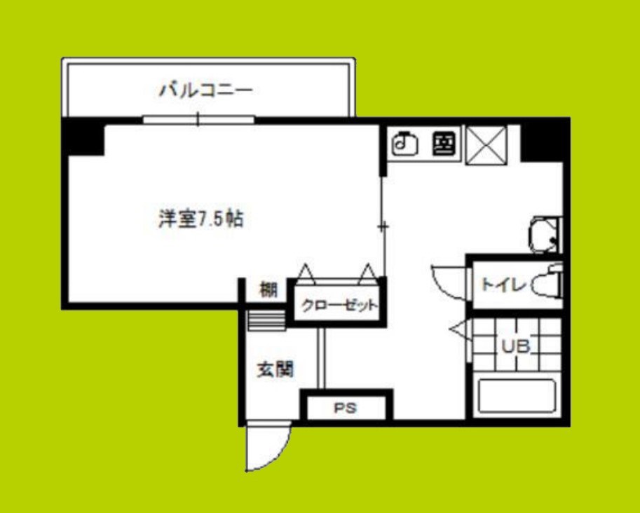 アヴェニール寺田町 間取り