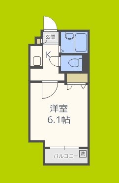 おおきに京橋駅前ビル 間取り