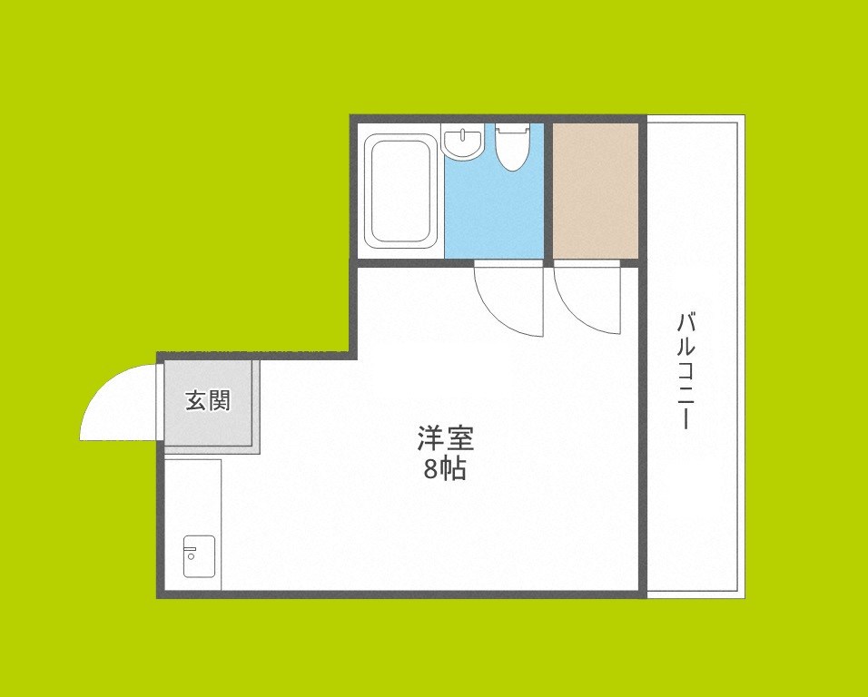 シティハイツ鷺洲 間取り