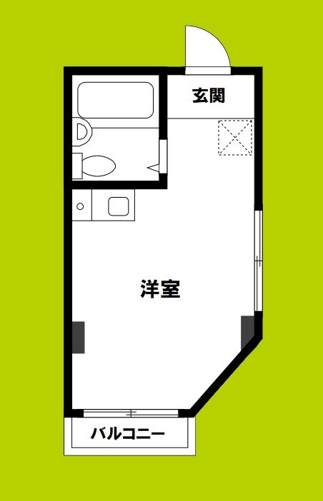 アゲイン日本橋 間取り