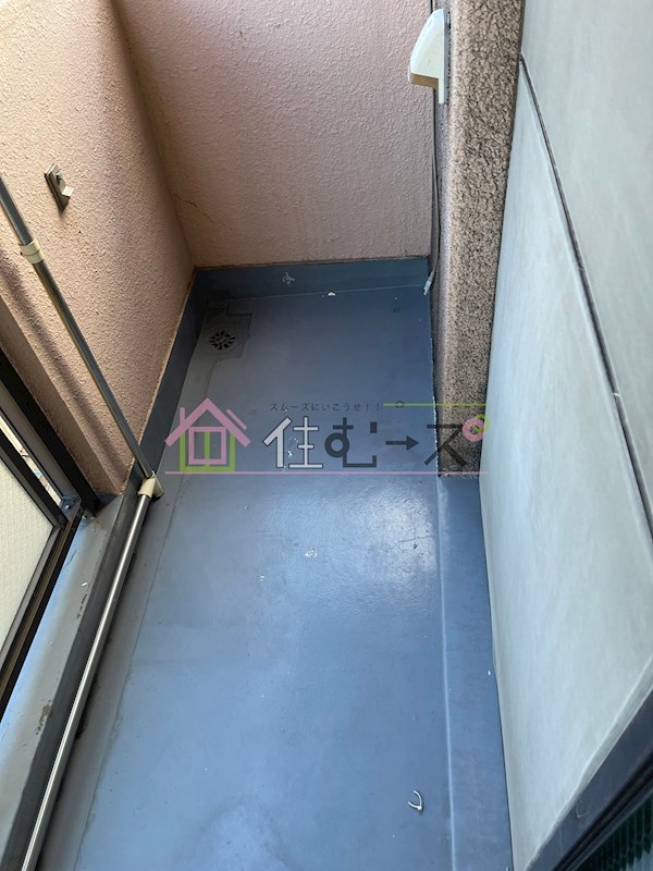 エステート上新庄 ベランダ