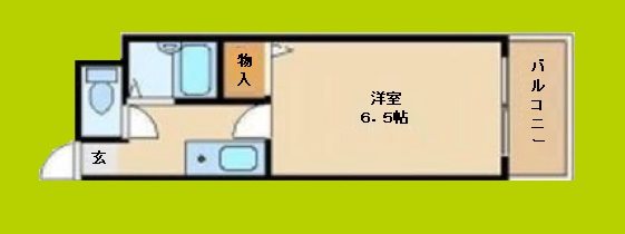 ENA阿波座西 間取り
