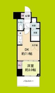 セレニテ難波プリエ 間取り