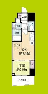 セレニテ難波プリエ 間取り