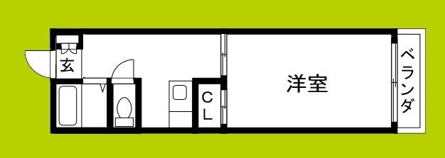 アーバンハウス今里 間取り