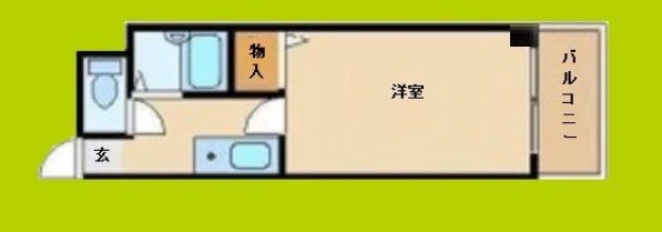 ENA阿波座西 間取り