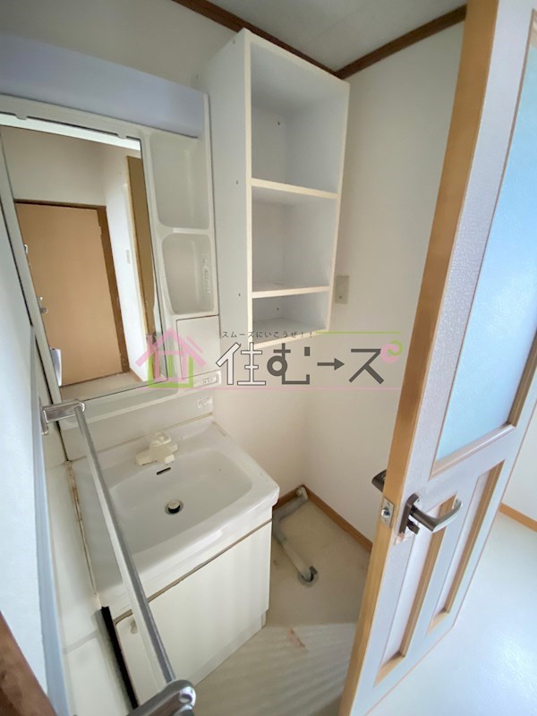 城東区東中浜貸家 洗面所