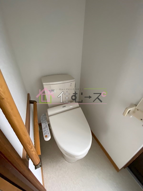 城東区東中浜貸家 トイレ