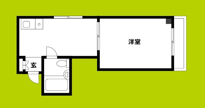 Y'sコート今福鶴見 間取り