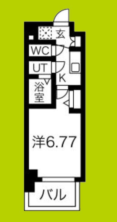 フォーリアライズ玉造フェリス 間取り