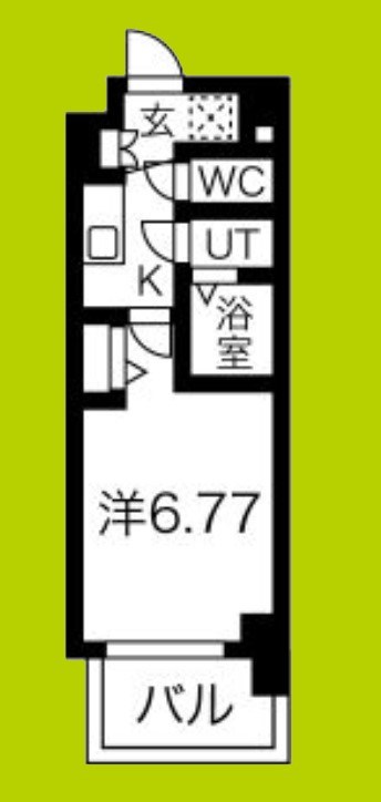 フォーリアライズ玉造フェリス 間取り