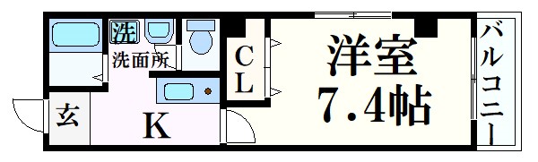 アイファースト緑橋 間取り