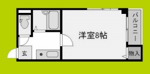 アメニティ岸ノ里 間取り
