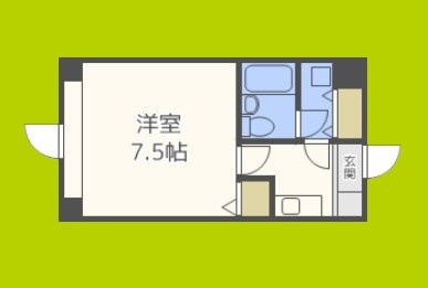 アクエルド東心斎橋 間取り