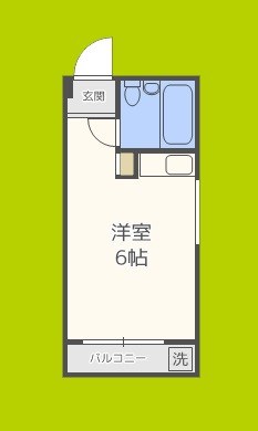 朝日プラザ天王寺西パサージュ 間取り