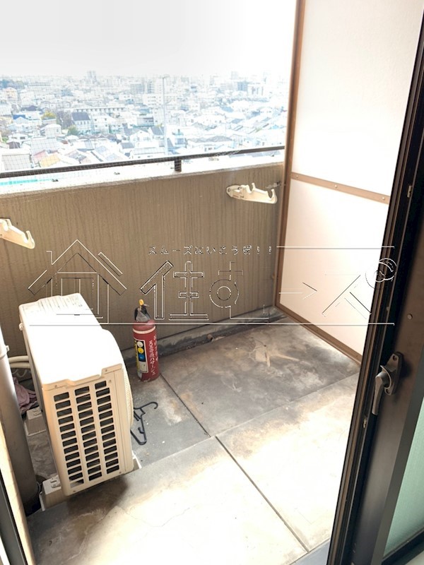 朝日プラザ天王寺西パサージュ ベランダ